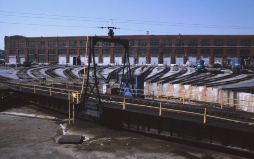 Conrail turntable, Altoona, Pa.