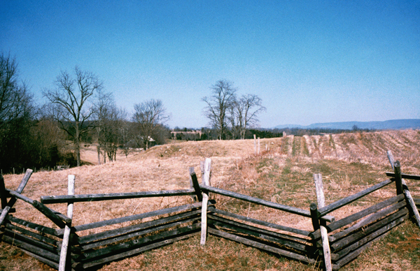 A view from Bloody Lane