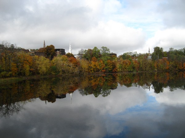 Brattleboro from Conn R bridge