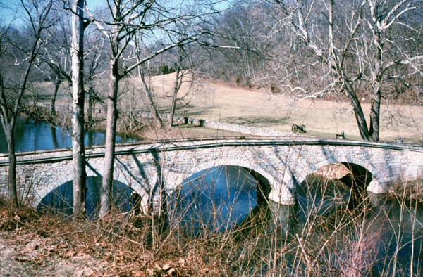 Another view of Burnside Bridge