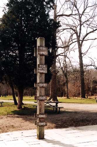 Flood marker