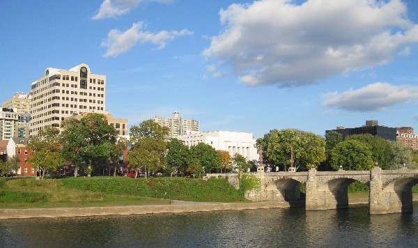 Harrisburg from Walnut Street bridge