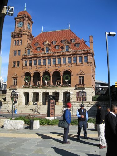 Main Street Station, from across Main Street, Richmond, Virginia