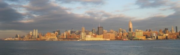 Midtown New York City from Hoboken, December 27, 2013